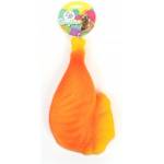 LEOPET Играчка за куче - винил, пилешко бутче със звук - 23х13х4 см - 1 бр, leopet Италия, 76243/gh762436