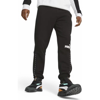 PUMA Essentials Block Tape Sweatpants Black