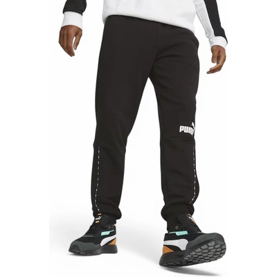PUMA Essentials Block Tape Sweatpants Black