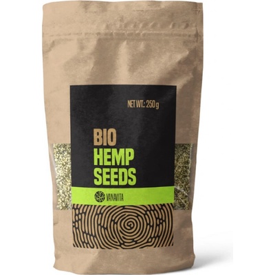 BIO Konopná semínka - loupané - VanaVita - 250 g