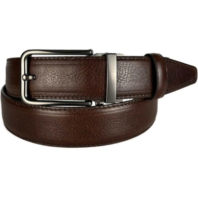 Penny Belts Kožený opasek 35-051-Z1-506 tmavě hnědý