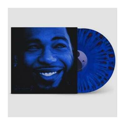 Key Glock - Glockoma 2 (Deluxe Edition) (Blue & White Marble w/ Red Splatter Coloured) (2 ) LP