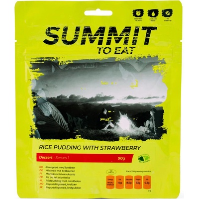 Summit to Eat Ryžový nákyp s jahodami 90 g