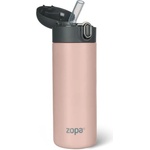 Zopa Термос за течности със сламка 400 мл, Candy pink (ZOP086304)
