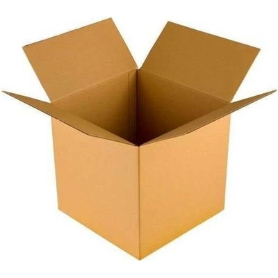 Kartonová krabice klopová 300x300x300 mm 5VVL BC 560g/m2 hnědá - paleta 320 ks