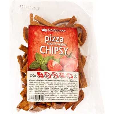 Damoda Chipsy hrachové pizza 100 g