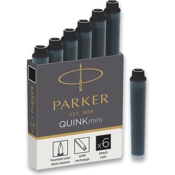 Parker Inkoustové mini bombičky černá 1502/0150407