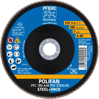 Pferd lamelový brúsny kotúč 180 mm A40 67744185