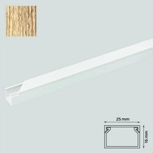 Canalux Žľab 25 x 16 mm buk
