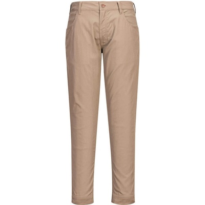PortWest kalhoty FR404 do pasu ochrana proti teplu Khaki