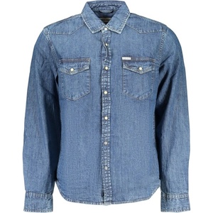 Guess jeans Мъжка риза с дълъг ръкав guess jeans, Размер s, Цвят Синьо (m4yh55d5ei1_blgjrw)