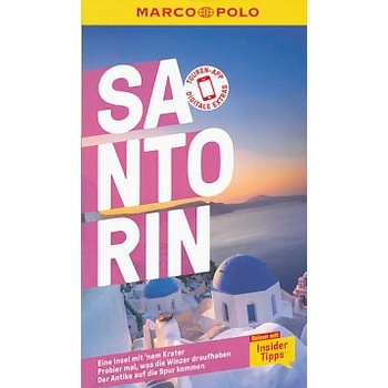Marco Polo reisefuhrer edice průvodce Santorin německy