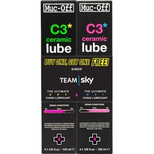 Muc-Off C3 Wet and Dry Lube 2x 120 ml