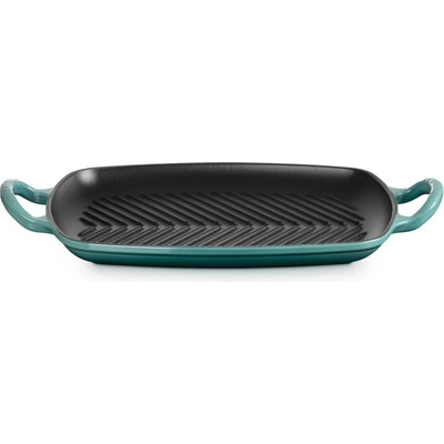 Le creuset Signature panvica na grilovanie 30x27cm Farba: Bleu Riviera
