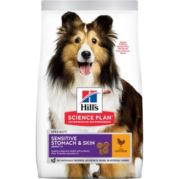 Hill's Science Plan Adult Sensitive Stomach & Skin Medium Chicken 2x14 kg