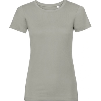 Russell Athletic 108f / Дамска тениска от 100% органичен памук - цвят камък l (10108f05203)