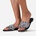 Wheres That From Wheres Diamante Sparkly Flat Sliders - Black