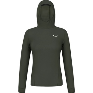 Salewa Дамски поларен пуловер Salewa Women's Puez AM/DST Hoody Fleece jumper - Dark Olive 2 - размер 36 (EU) (105-6127-0312)