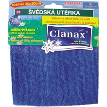 Clanax Švédska utierka mikrovlákno 30 x 30 cm 205 g 1 kus