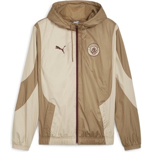 PUMA Яке Puma Manchester City Pre-Match Woven Jacket Adults - Granola