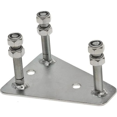 ACI01 Držiak rezervy na koleso s kolesovým rozstupom 5 × 112 mm, montáž na bok/čelo prívesu