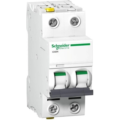 Schneider Electric 2P B 25A 6kA AC iC60N-B25-2 A9F03225