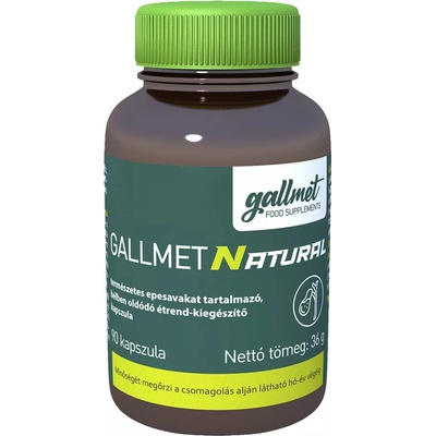 Gallmet Natural žlčové kyseliny 90 kapsúl