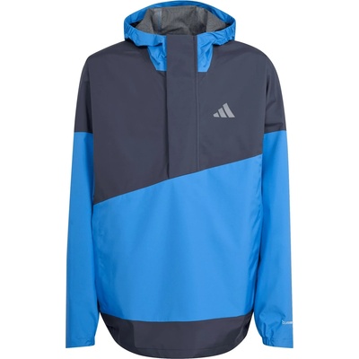 adidas Terrex Детско водоустойчиво яке adidas Terrex Kid's XPL 2.5L Anorak Waterproof jacket - Ray Blue / Legend Ink - размер 176 (EU) (703-6889-0317)