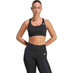 ADIDAS Спортен сутиен Optime Essentials Workout Zip-Front