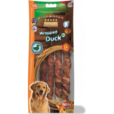 Nobby StarSnack Barbecue Wrapped Duck XL tyčinky 25 cm / 253 g