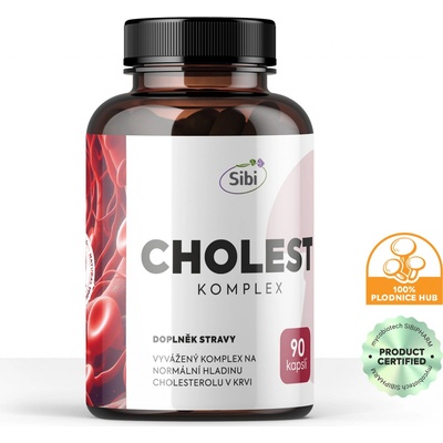 Cholest Komplex Houbové Extrakty 90 kapslí 500 mg