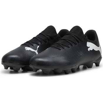 PUMA Футболни бутонки Puma Future 7 Play Firm Ground Football Boots - Black/White