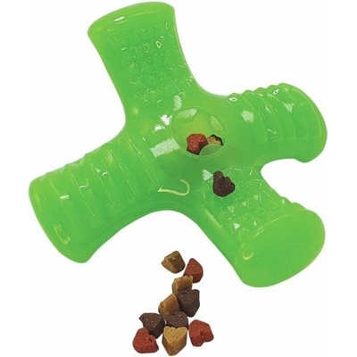 NOBBY Играчка за лакомства tpr гума, кръст 14, 5 см nobby Германия 51992