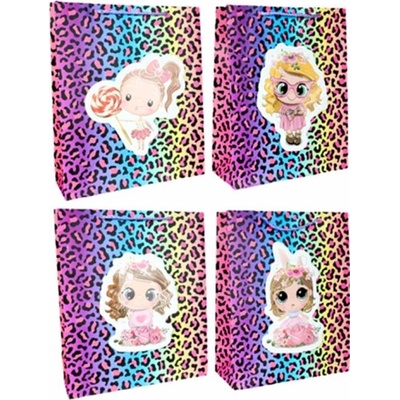 Dárková taška M 26x32x10cm, Gepard Doll 3D