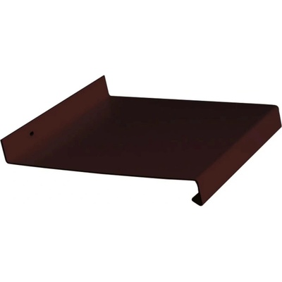 HOPA Parapet venkovní ocelový pozink. lakovaný hnědý, 8x300x980 x 25mm