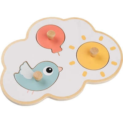 Done by deer Пъзел Happy Clouds 4 части (4844597)