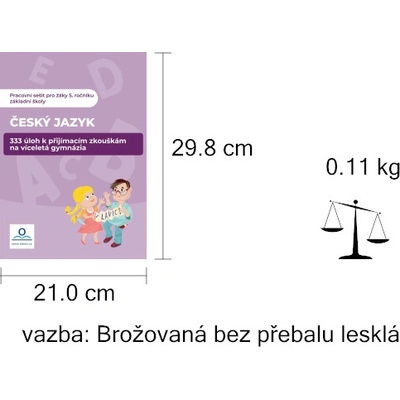 333 úloh z ČJ k přípravě na víceletá gymnázia