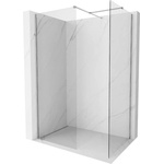Mexen Kioto-X душ кабина Walk-in 140 x 110 см, прозрачна 10 мм, хром - 800-140-202-01-00-110-X (800-140-202-01-00-110-X)
