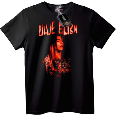 NOONEBRAND Тениска на Billie Eilish с музика - 7XL, White
