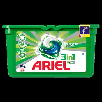 Ariel Active gel mountain spring 38 tabs