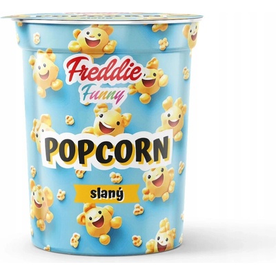 Freddie Funny slaný kukuričný popcorn 6 g