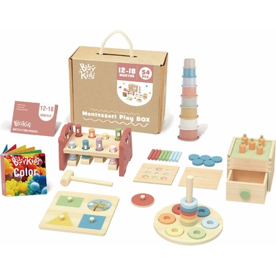 BusyKids Montessori Edukační box pro děti 12 - 18 měsíců – Hledejceny.cz