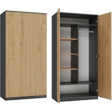 TP Living Malwa 90 cm antracit/dub artisan