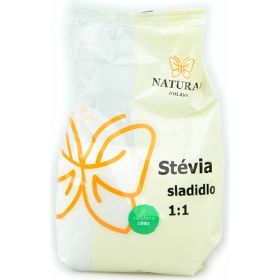 Natural Jihlava Stévia sladidlo 1:1 400 g