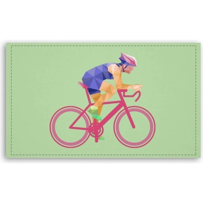 Fotoobraz 120x70 cm velký Cyklista