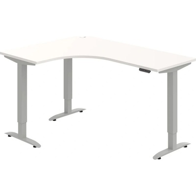 OFFICE PRO s.r.o. HOBIS trigon elektr.staviteľný stôl pamäť.ovlád. - MST 2M 60 P, biela