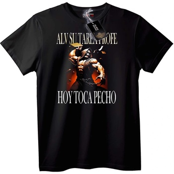 NOONEBRAND Тениска с мускулест мъж - S, White