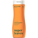Attitude Super leaves Shampoo lesk a objem pro jemné vlasy 473 ml
