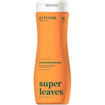 Attitude Super leaves Shampoo lesk a objem pro jemné vlasy 473 ml