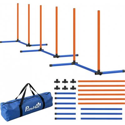 PawHut 3-dílné vybavení pro agility